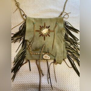 Handmade Rusty Dorr Leather Suede